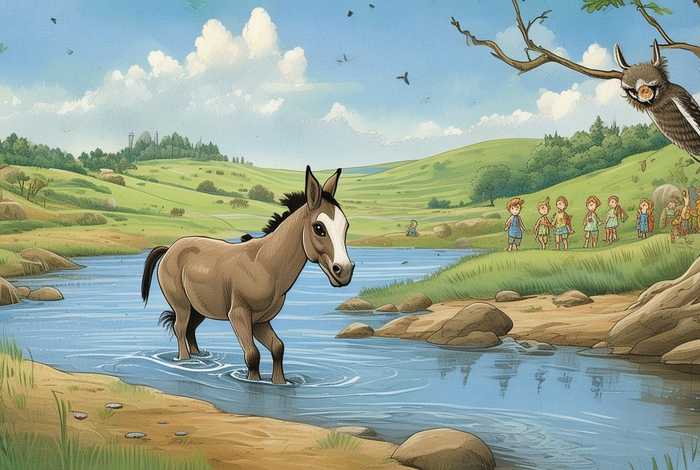儿童故事大全小马过河经典，幼儿经典故事小马过河