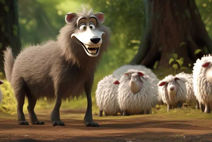 儿童故事老狼 幼儿故事老狼和羊