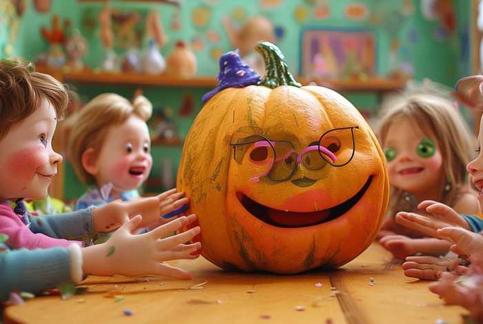 儿童故事南瓜饭 - 幼儿园南瓜故事