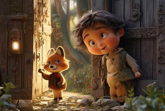 儿童故事敲门 - 有人来敲门儿童故事