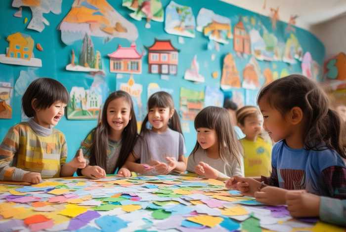 儿童古诗贴画教学设计方案 - 古诗粘贴画教案