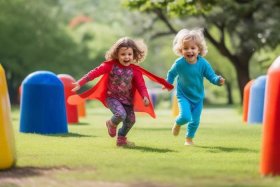 儿童双人游戏、儿童双人游戏互动