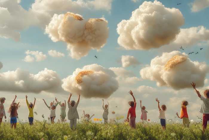 儿童故事书云朵面包推荐、绘本故事《云朵面包》