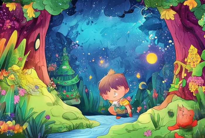 儿童故事全部图片（儿童故事图片配图）