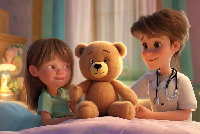 儿童故事睡前小熊拔牙、睡前小故事小熊拔牙