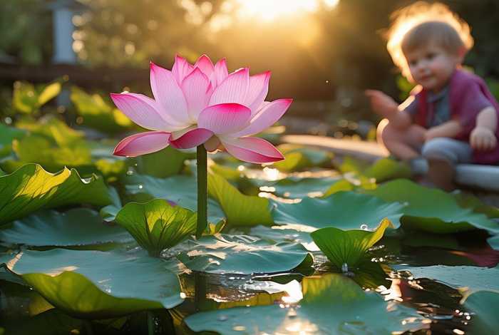 儿童故事荷花绘本完整版，小荷花故事绘本