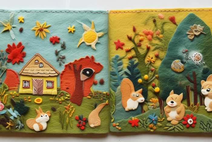 不织布故事书（不织布做简单小故事书）