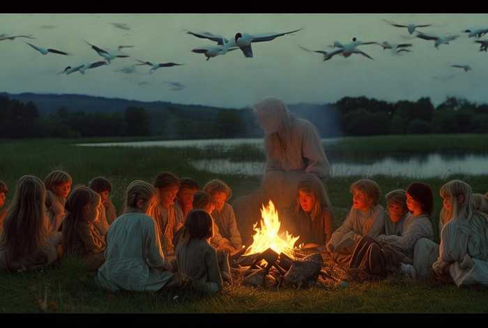 12到16岁儿童故事野天鹅；野天鹅故事,视频