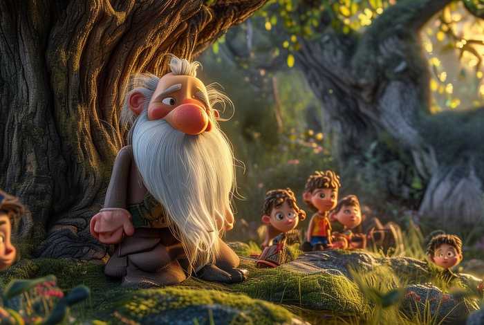 儿童故事树轮爷爷、幼儿故事树爷爷的故事 儿童故事树轮爷爷、幼儿故事树爷爷的故事