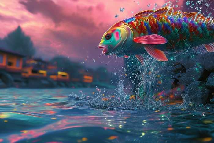 儿童睡前故事小鲤鱼跳龙门 - 动画片睡前故事小鲤鱼跳龙门