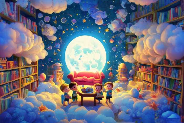 儿童故事会主题背景 - 幼儿故事会背景图