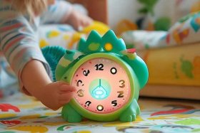 儿童恐龙闹钟使用方法，儿童恐龙闹钟使用方法图片