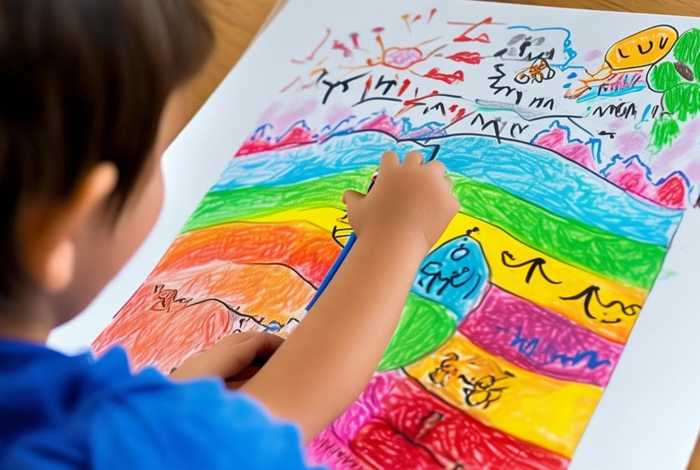 4 6岁儿童简笔画彩色（5一6岁简笔画 彩色）