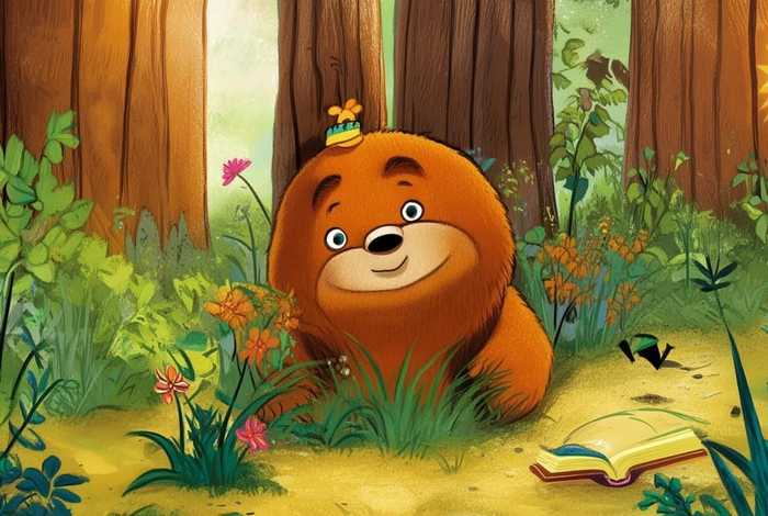 儿童绘本故事大棕熊的秘密，绘本故事 大棕熊的秘密