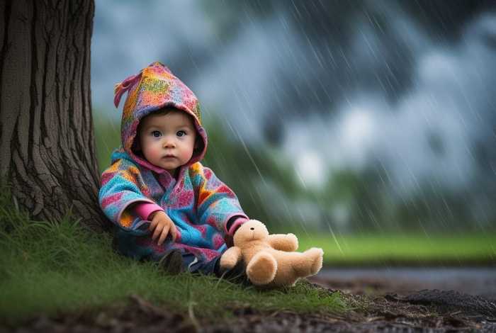 3-6岁儿童雷电故事 - 打雷闪电的幼儿的故事