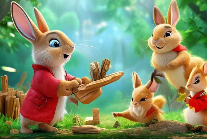 儿童故事聪明兔子内容 聪明兔子的三个故事主要内容