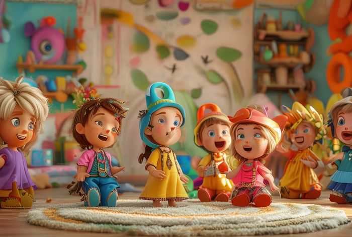 儿童故事表演剧本七人，幼儿故事七人表演剧本简短