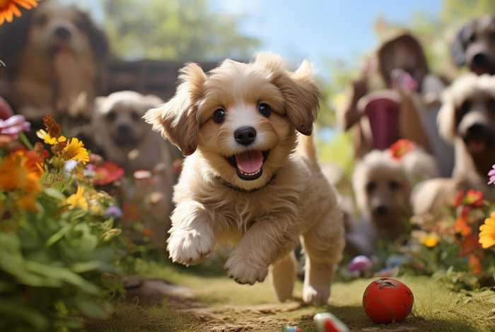 儿童故事狗狗们的生活 小狗的幼儿生活故事文字