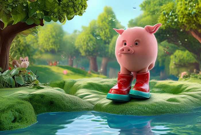 儿童故事绘本小猪和靴子(小猪和靴子的故事绘本) 儿童故事绘本小猪和靴子(小猪和靴子的故事绘本)