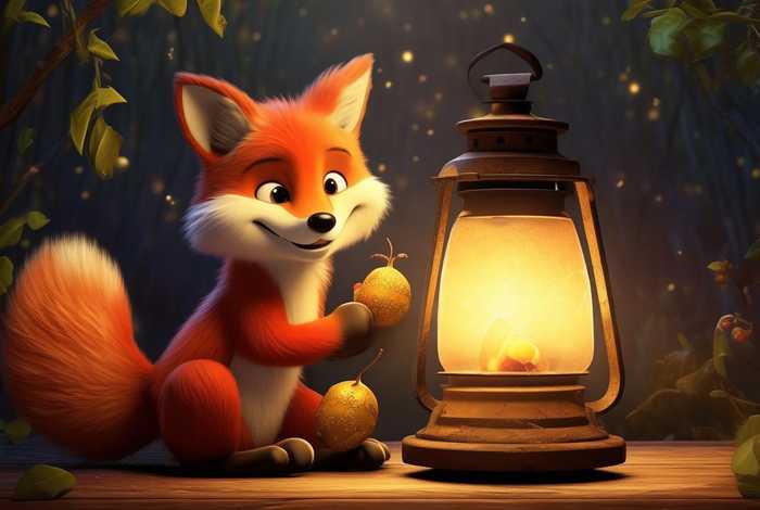 儿童睡前故事狐狸和小松鼠；幼儿睡前故事狐狸和小松鼠