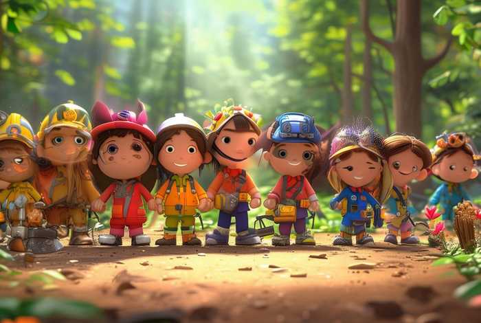 儿童救援队故事，儿童动画片救援小队