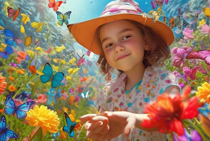 儿童绘本故事艾玛和蝴蝶 - 艾玛和蝴蝶绘本故事视频