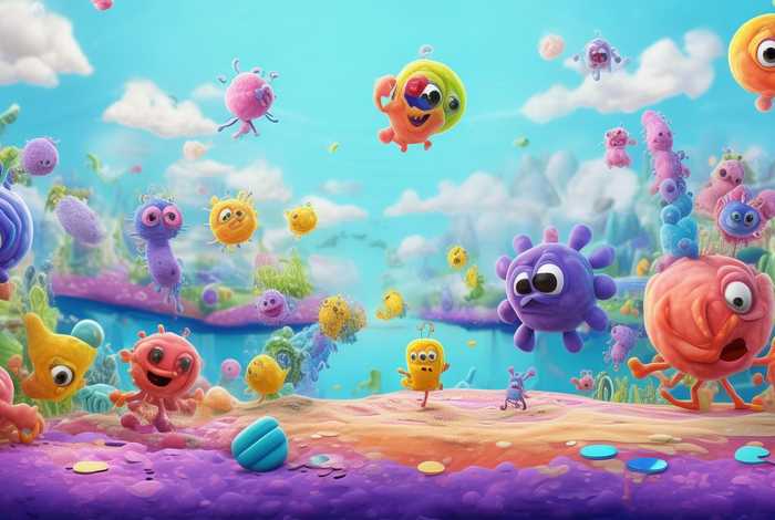 儿童细菌故事动画、儿童细菌动画片