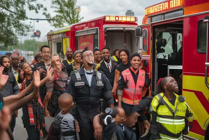 儿童救援绘本故事（救援队出发绘本故事）