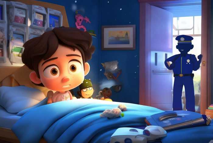 儿童睡前故事警察6到10岁、睡前故事 警察