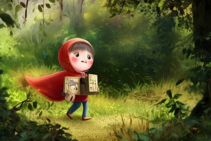 儿童故事小红帽 小红帽故事书