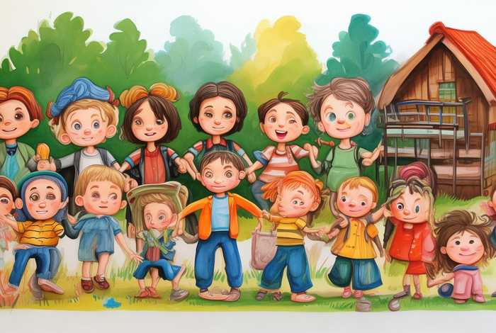 儿童的友谊关系；儿童的友谊关系图