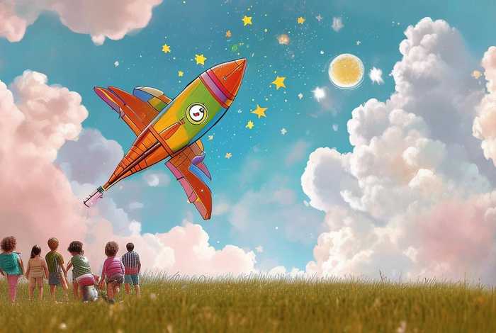 儿童故事火箭上天（火箭飞上天儿歌）