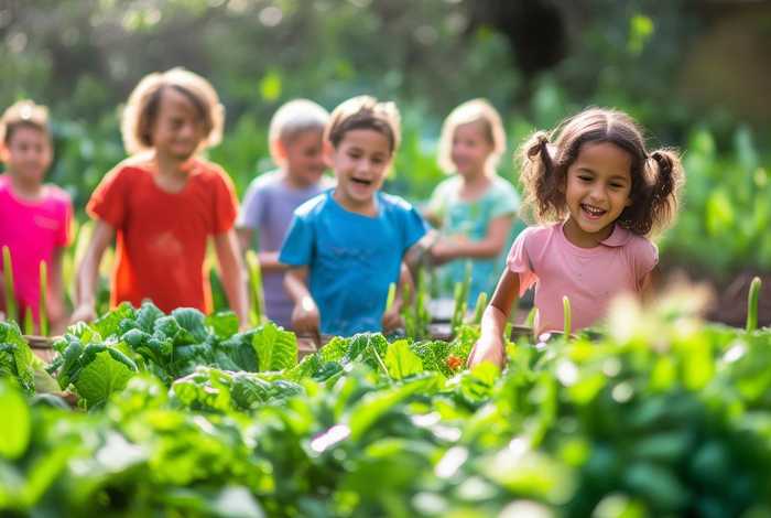 儿童菜地收菜视频；菜地里的儿歌视频