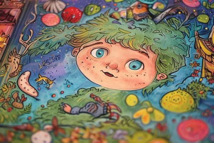 儿童画故事手绘画册（儿童故事插画手绘版）