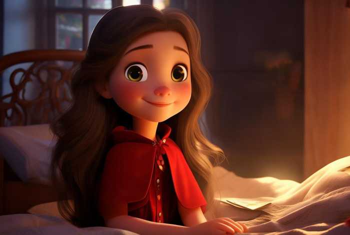 儿童睡小红帽前故事视频；小儿睡前故事小红帽