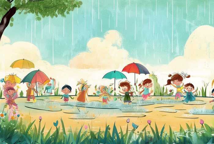 儿童故事下雨了的故事、关于下雨了的幼儿故事