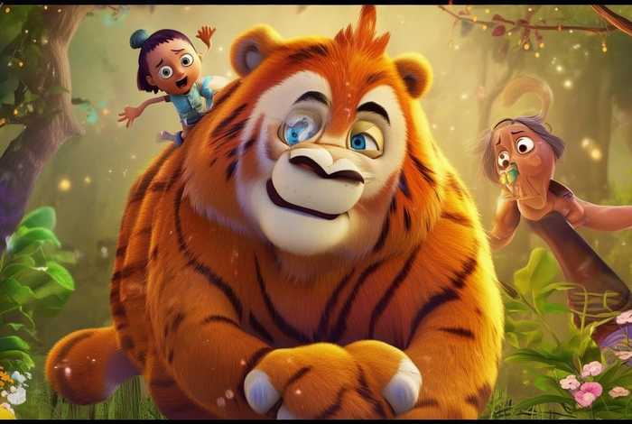 儿童故事老虎外婆下 - 老虎外婆的故事下集