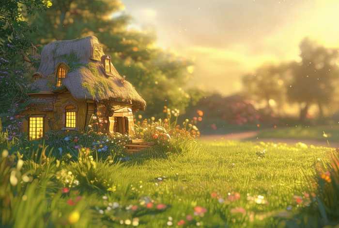 儿童故事金色的小房子、金色的小房子幼儿故事