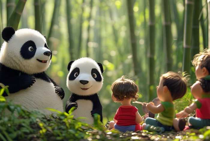 儿童熊猫故事视频、熊猫的故事视频