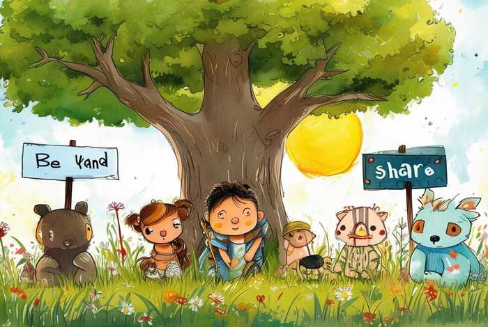 儿童学做人故事，学会做人的小故事