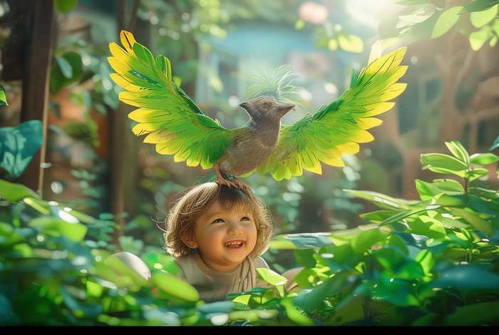 儿童故事叶子鸟；叶子的故事幼儿园