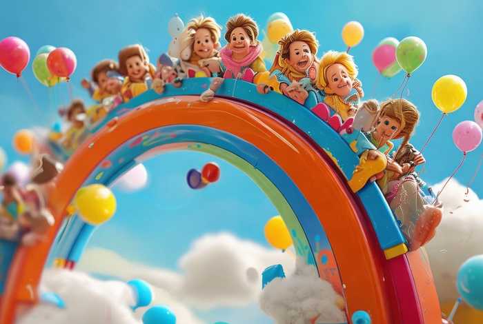 儿童故事过山车、关于过山车的幼儿故事