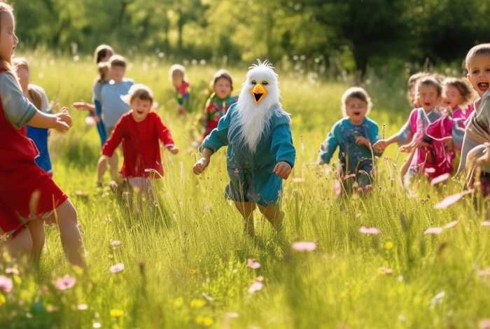 儿童歌曲老鹰捉小鸡视频（老鹰捉小鸡儿歌舞蹈视频）
