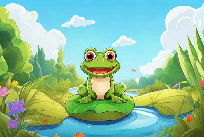1岁儿童故事青蛙故事 1-3岁儿童视频青蛙的故事