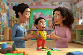 《教育故事》（两个母亲互换孩子启蒙教育故事）