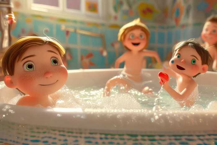 儿童洗澡趣味小故事（关于洗澡的小故事）