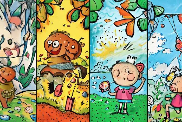 儿童手绘小故事原创 - 幼儿手绘画故事4图