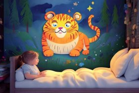 3-6岁幼儿睡前橘子老虎故事，睡前故事橘子老虎大全