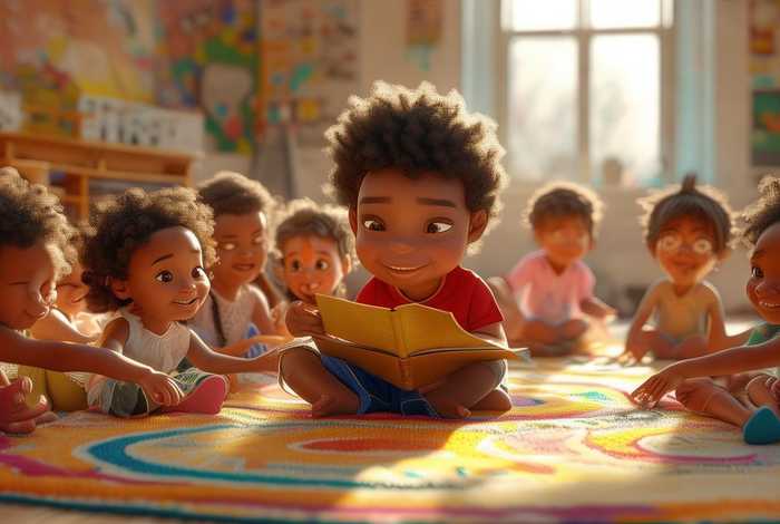 儿童睡前故事找朋友故事 - 幼儿园找朋友故事