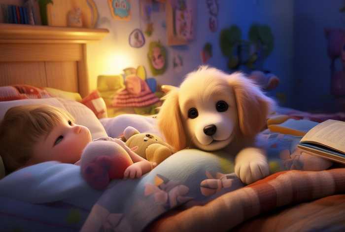 儿童睡前故事小狗的故事、小狗的睡前故事短篇